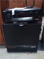 Sony receiver & Active super woofer Sony