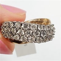 $5100 10K  Diamond(0.75ct) Ring