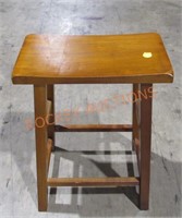 Small Wooden Stool;