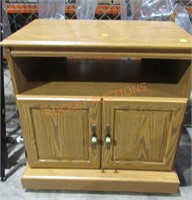 Microwave,tv Stand With 2 Doors;