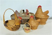 Decorative Hens & Hen Baskets