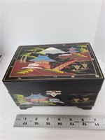 Oriental 1950's Jewelry Box
