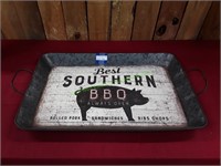 Best Southern BBQ Metal Serving Tray Best