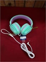Headphones Light Teal/Purple