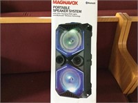 MAGNAVOX PORTABLE SPEAKER SYSTEM