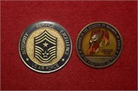 Two Airforce Commemorative Medallions