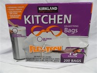 Kirkland Kitchen 13 Gallon Drawstring Trash Bags