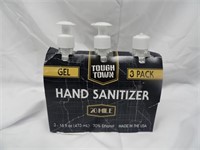 Tough Town Hand Sanitizer 3-16fl. oz. Bottles