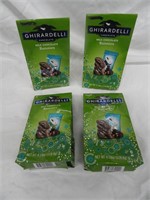 4- 4.19oz. Bags Ghirardelli Milk Chocolate Bunnies