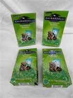 4- 4.19oz. Bags Ghirardelli Milk Chocolate Bunnies