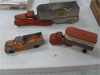 3 COLLECTIBLE TOY TRUCKS