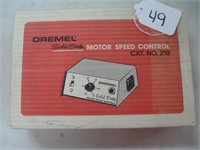 DREMEL MOTOR SPEED CONTROL