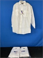 (3) Blauer LS Cotton Blend Shirt 8431