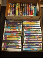 COLLECTION OF DISNEY VHS TAPES
