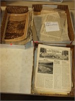 CATTLE LITERATURE, OLDER NEWSPAPERS, ALMANACS