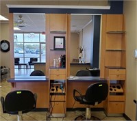 2 SECTION BEAUTICIAN COUNTER
