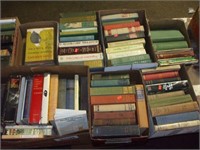 8 BOXES OF VINTAGE BOOKS