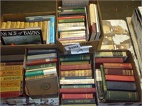 6 BOXES OF VINTAGE BOOKS