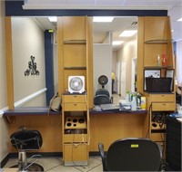 2 SECTION BEAUTICIAN COUNTER