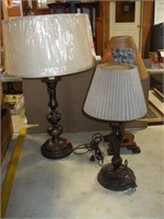 3 VARIOUS TABLE LAMPS