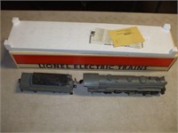 LIONEL ELECTRIC TRAIN ENGINE AND CAR