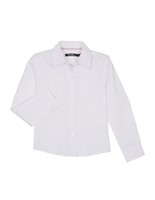 George Girls' White Shirt sz LG 10-12