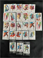 1991/92 Skybox Mini Basketball Trading Cards (25)