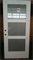 New 3 Panel Obscure Glass Exterior Door 36" x 79"