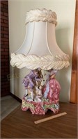 French Table Lamp 35"