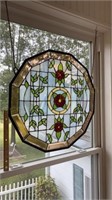 Octagon Stained Glass Window 22.5"
