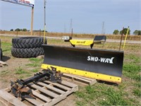 7.5' Sno-Way 29THD Series Snow Plow with lights