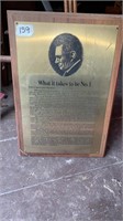 Vince Lombardi plaque