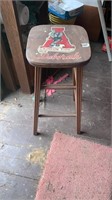 Vintage alabama stool