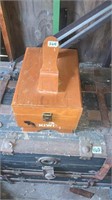 Wooden Kiwi shoe shine box