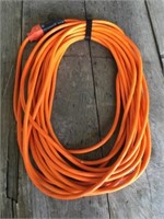 50' Orange Power Cord