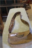 Leather Bag w/ Antler Knife