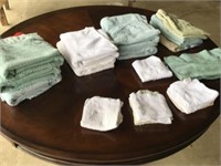 Large Group of Bath Towels