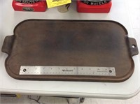 Cast Iron Griddle, Iron & Ginger Bread Mold