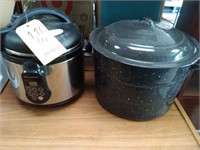 Pressure cooker & Lg. Canning pot