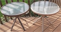 Patio side table bidding on one times the qty in