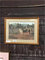 HORSES & CORRAL BY TIM COX (159/2250)