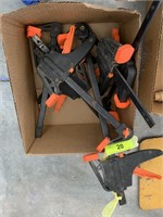 6 BAR CLAMPS  5- 6", 1- 12"