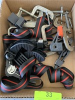 BL- ASST. C CLAMPS AND STRAP CLAMP