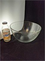 Modern Glass Serving Bowl