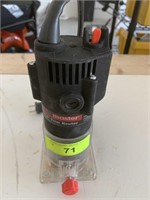 DRILL MASTER 1/4" TRIM ROUTER ( WORKS )