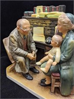 Vintage Gorham Norman Rockwell Figurine "First An