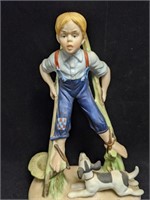 Vintage Danbury Norman Rockwell Figurine "Boy On