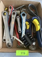 RATCHET WRENCHES & OTHER ASST. TOOLS