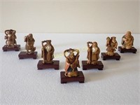 Netsuke Villagers