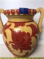 Potter's Stone Handled Southwest Vase